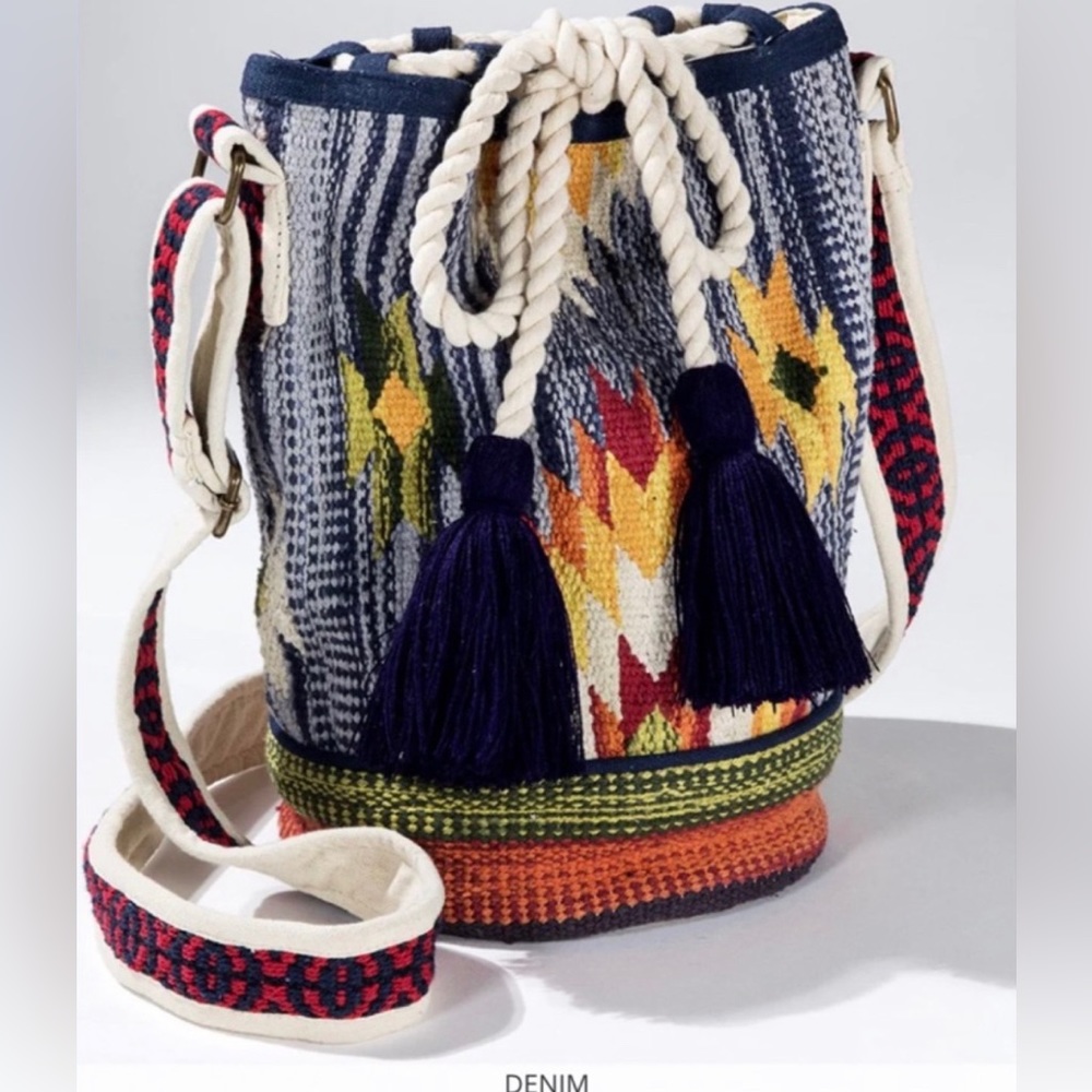 Handmade Luxury Boho Bucket Bag ~ Excellent Quality